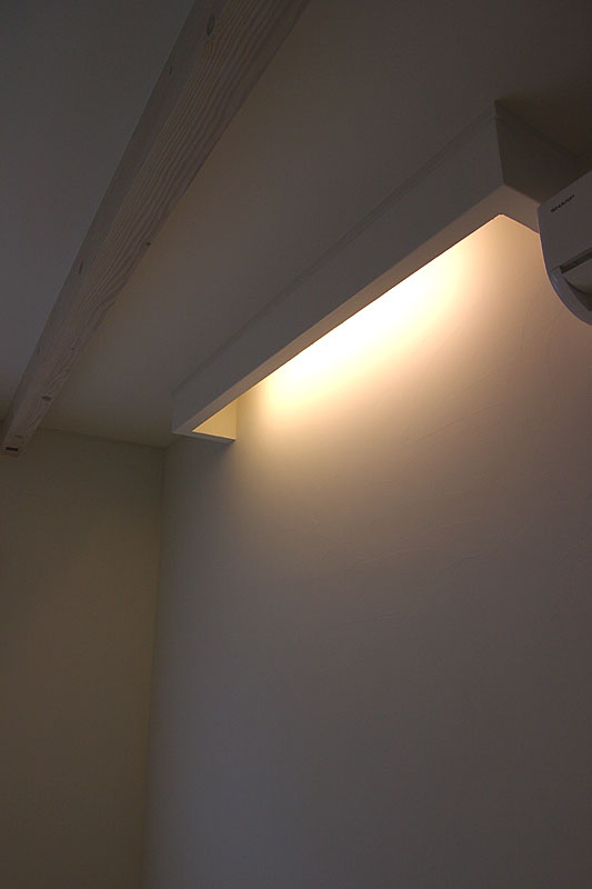 ロフト収納のあるコンパクトハウス