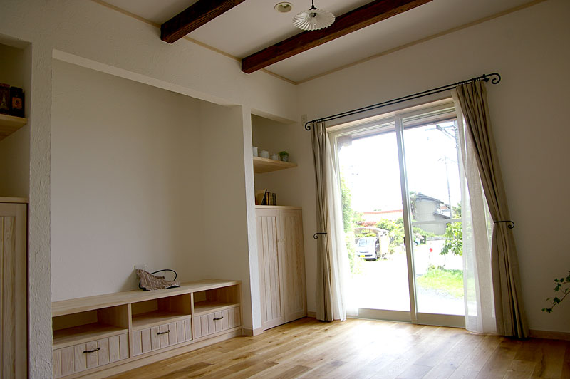 平屋はなれをかわいくリノベーション