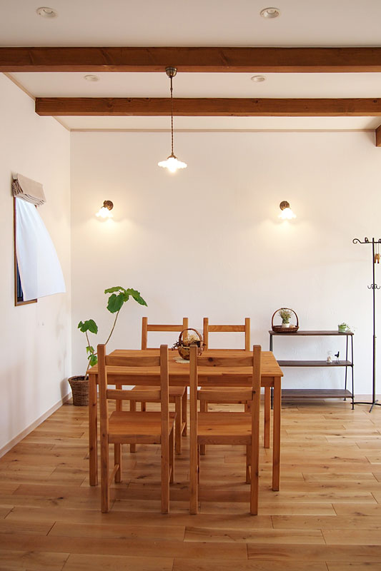 木漏れ日が心地良い平屋の家