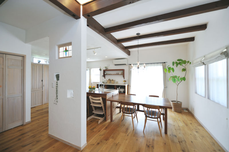 子供が伸び伸びと育つ家