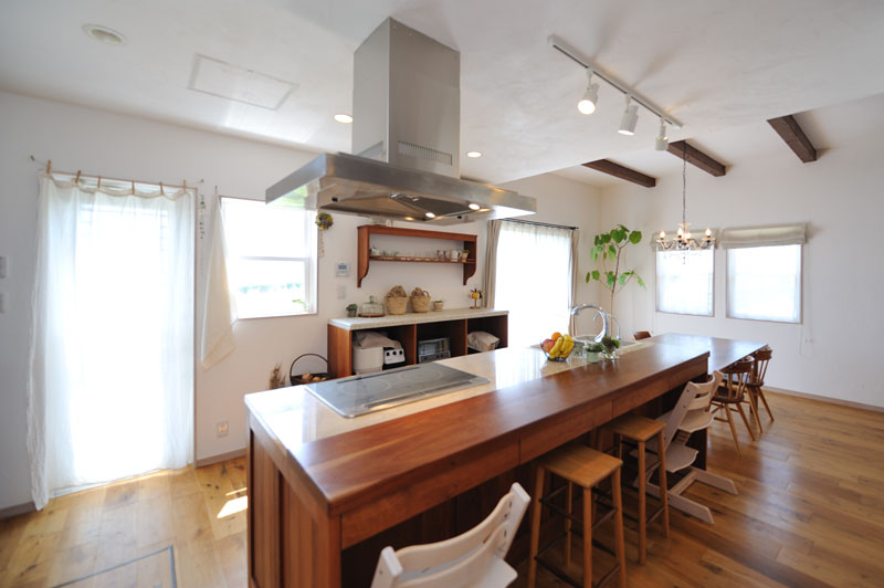 子供が伸び伸びと育つ家