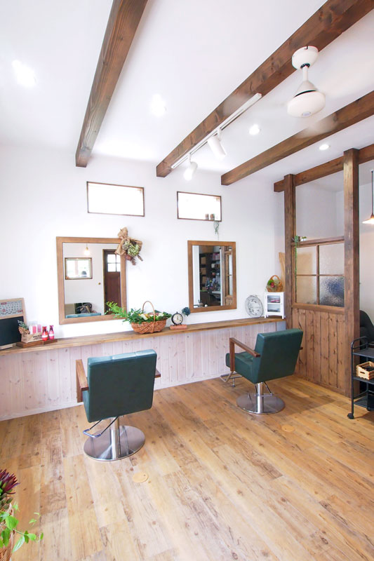 隠れ家的おしゃれサロン