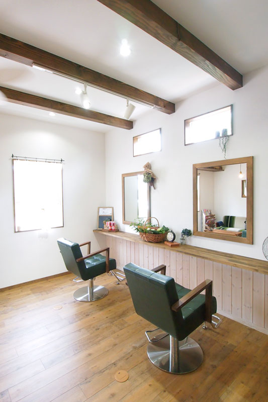 隠れ家的おしゃれサロン