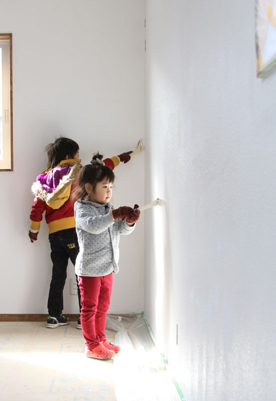 30坪とは思えない開放的な家