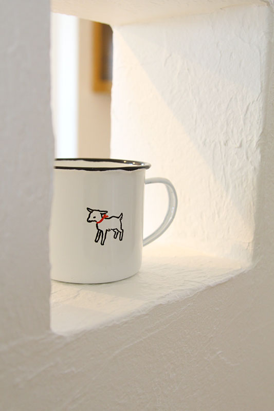 登り棒と雲梯のある家