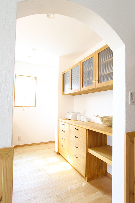 登り棒と雲梯のある家