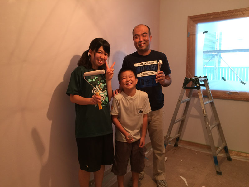 2階LDKの住み心地の良い家