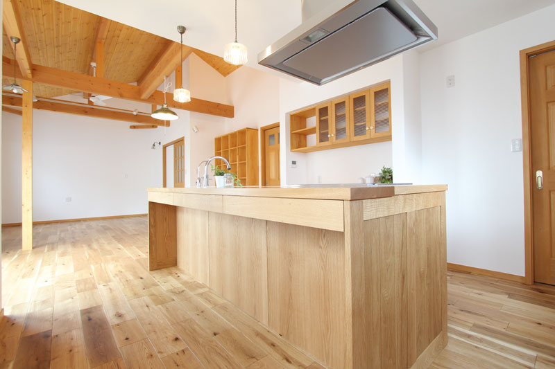 2階LDKの住み心地の良い家