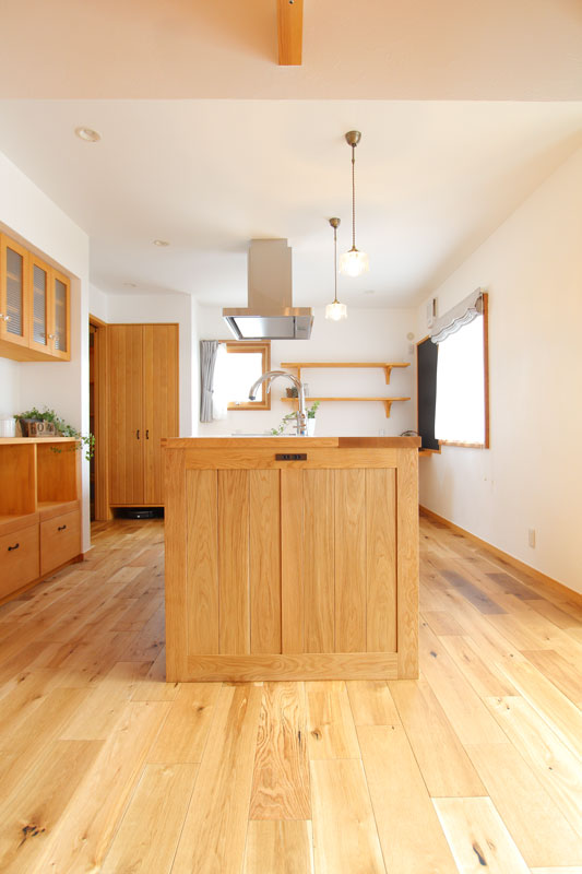 2階LDKの住み心地の良い家