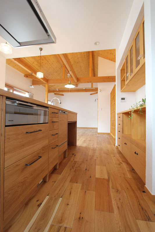 2階LDKの住み心地の良い家