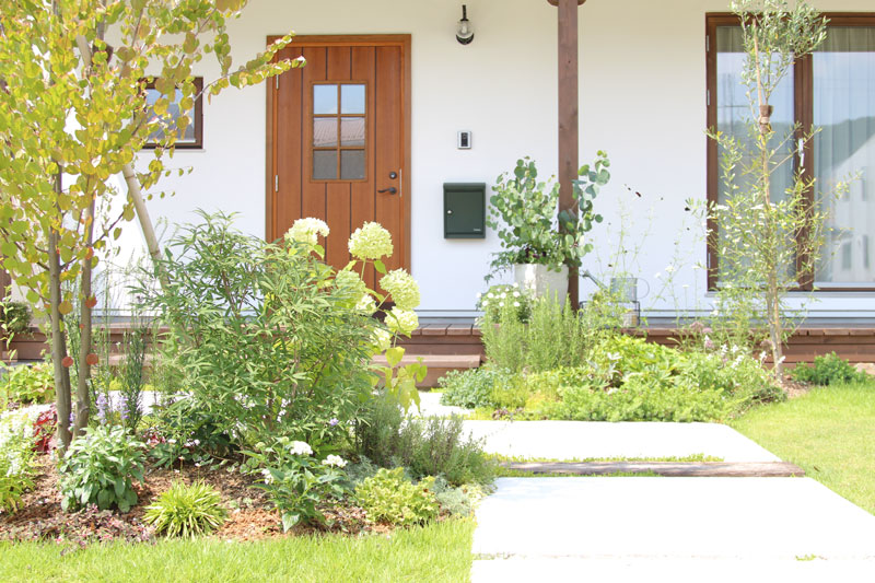 ガーデニングを愉しむ家