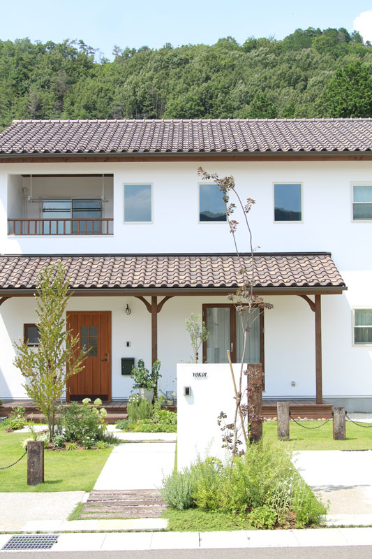 ガーデニングを愉しむ家