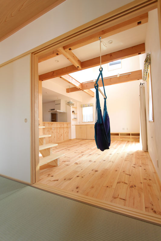 北欧スタイルのナチュラルハウス