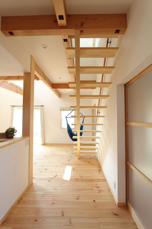 北欧スタイルのナチュラルハウス