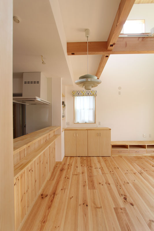 北欧スタイルのナチュラルハウス