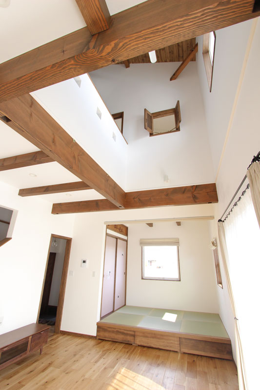 家事動線にこだわりのある家