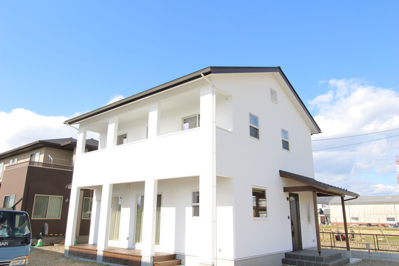 家事動線にこだわりのある家