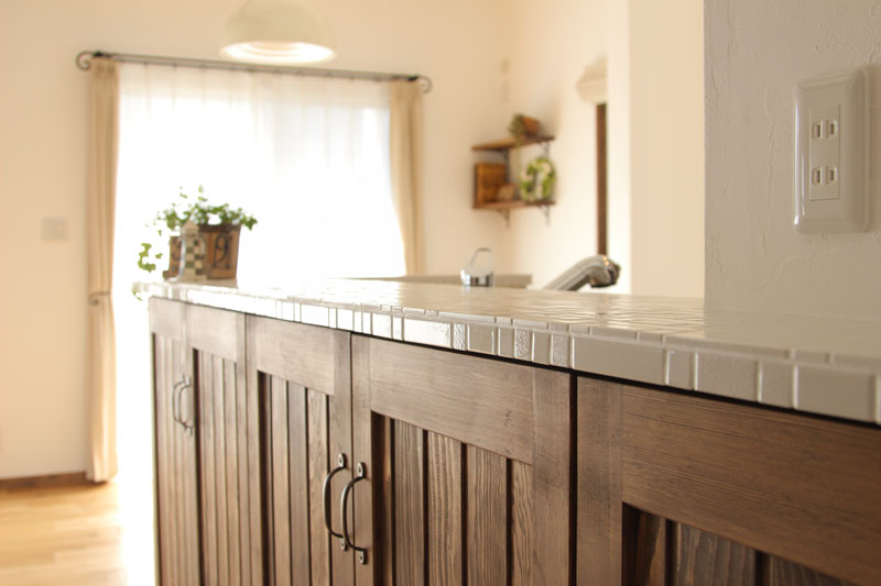 家事動線にこだわりのある家