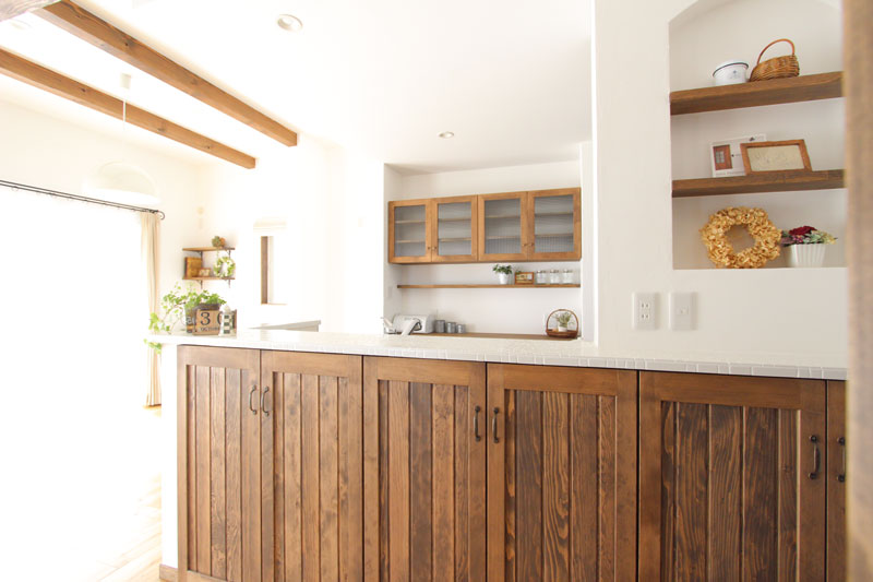 家事動線にこだわりのある家