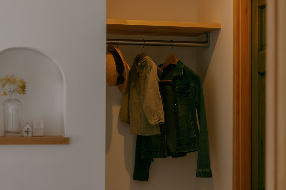 うんていとボルダリングのある家