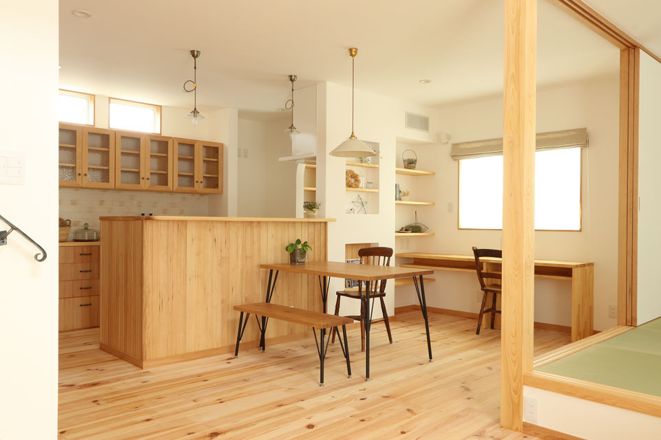 雑貨を飾るのが楽しくなる家