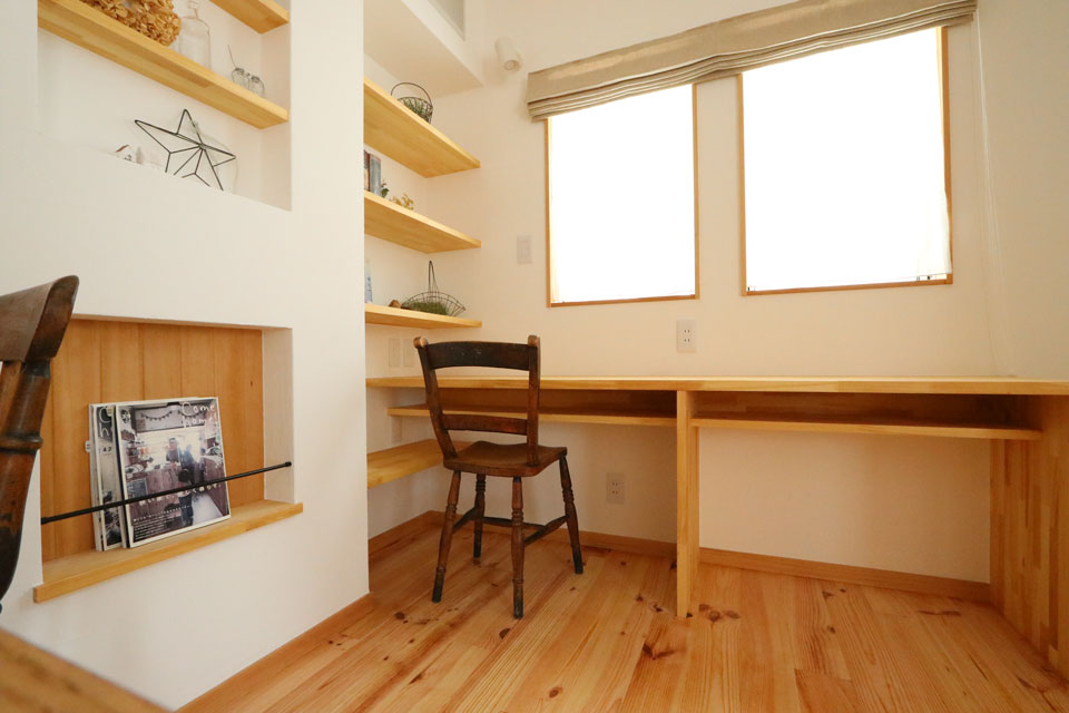 雑貨を飾るのが楽しくなる家