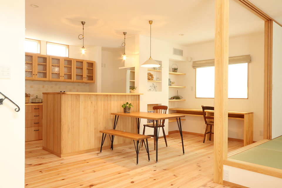 雑貨を飾るのが楽しくなる家