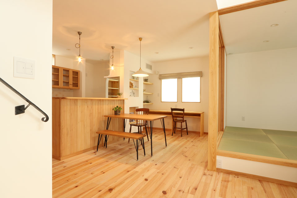 雑貨を飾るのが楽しくなる家