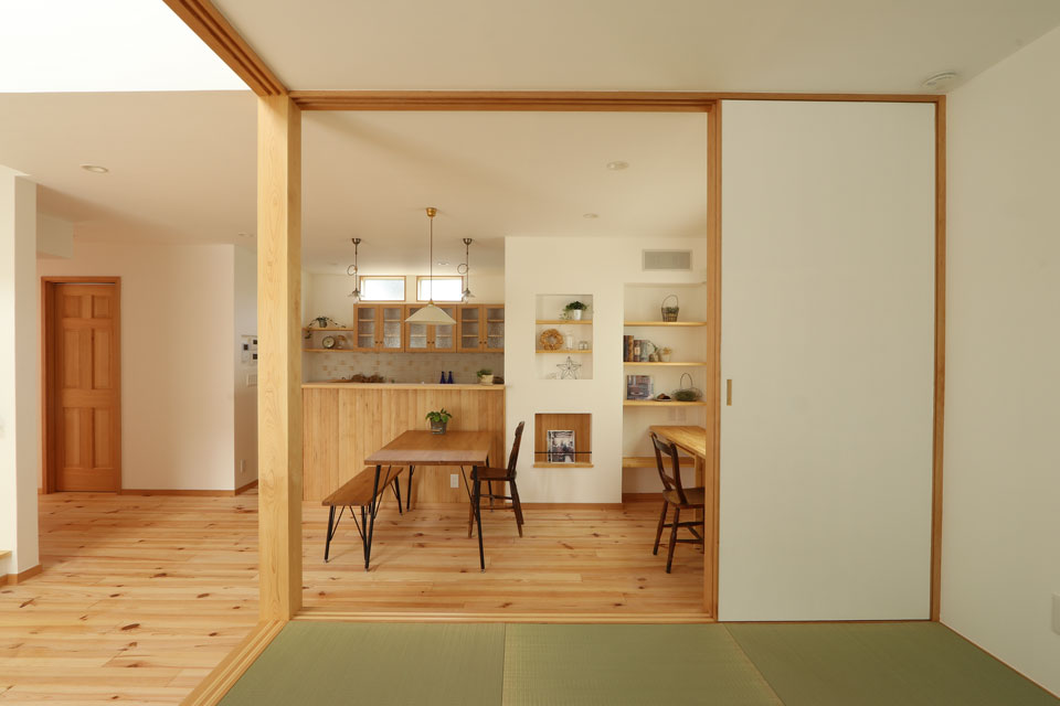 雑貨を飾るのが楽しくなる家