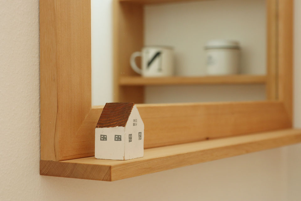 雑貨を飾るのが楽しくなる家