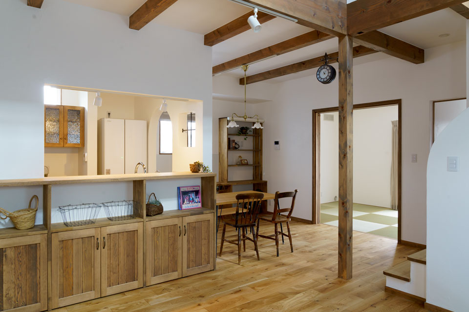 アスレチックのある家