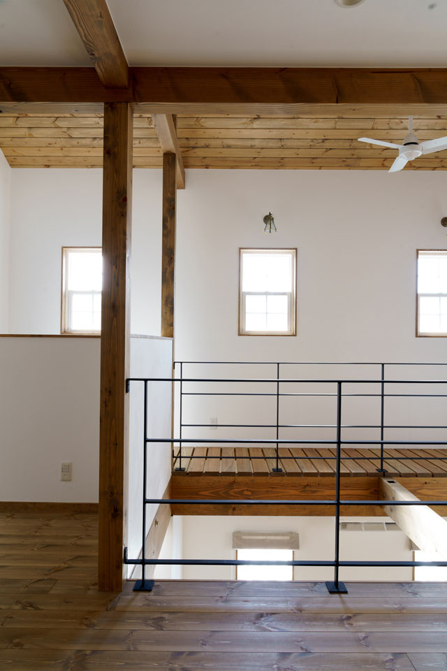 アスレチックのある家