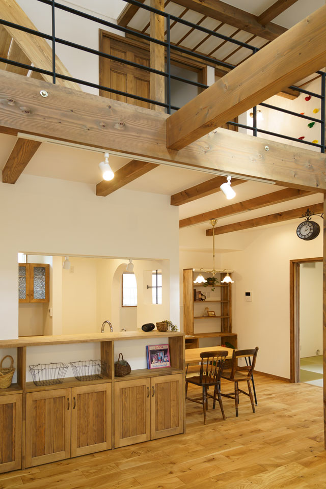 アスレチックのある家