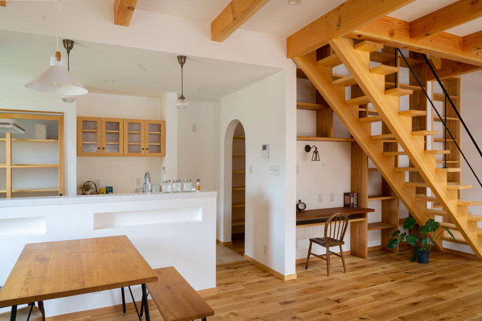 憧れの本棚のある家