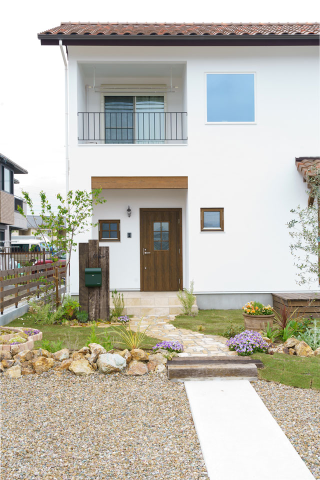 ガーデンシェッドの似合う家