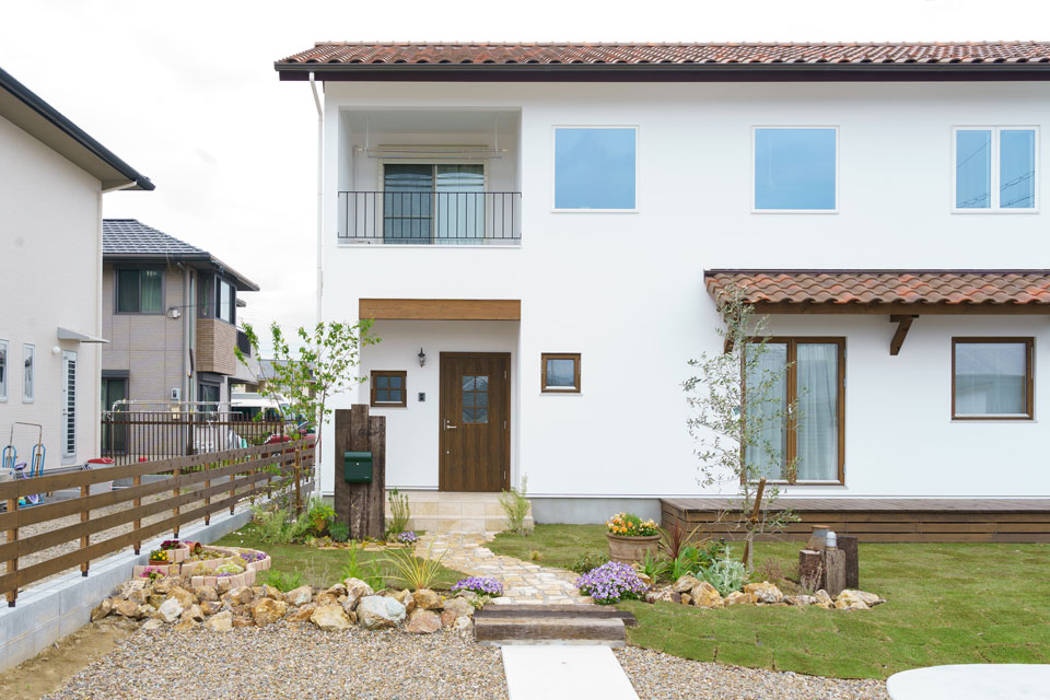 ガーデンシェッドの似合う家