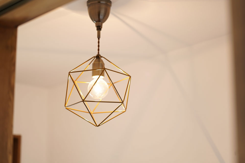 すべり台のある家