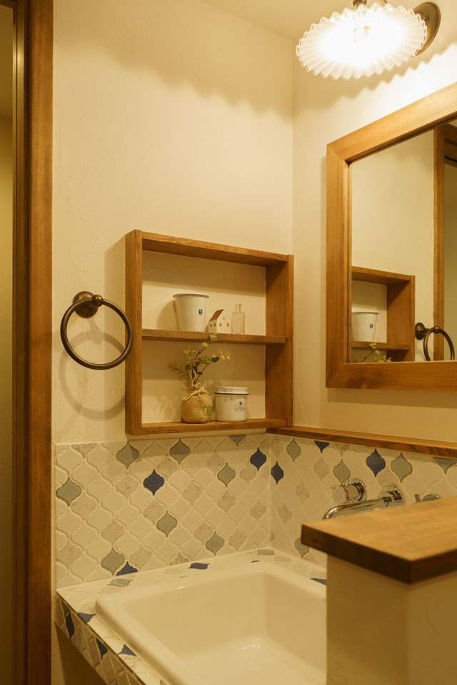 すべり台のある家