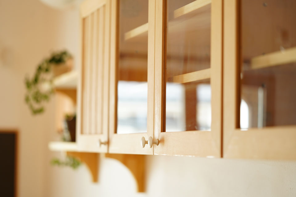 勾配天井の大空間LDKの家