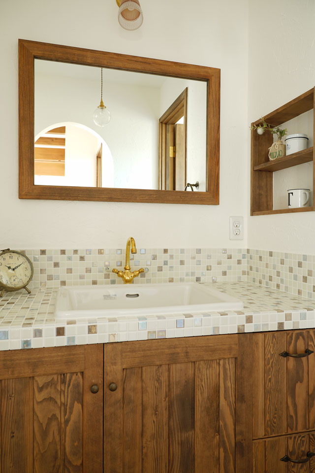 趣味を愉しむ、南欧スタイルの家