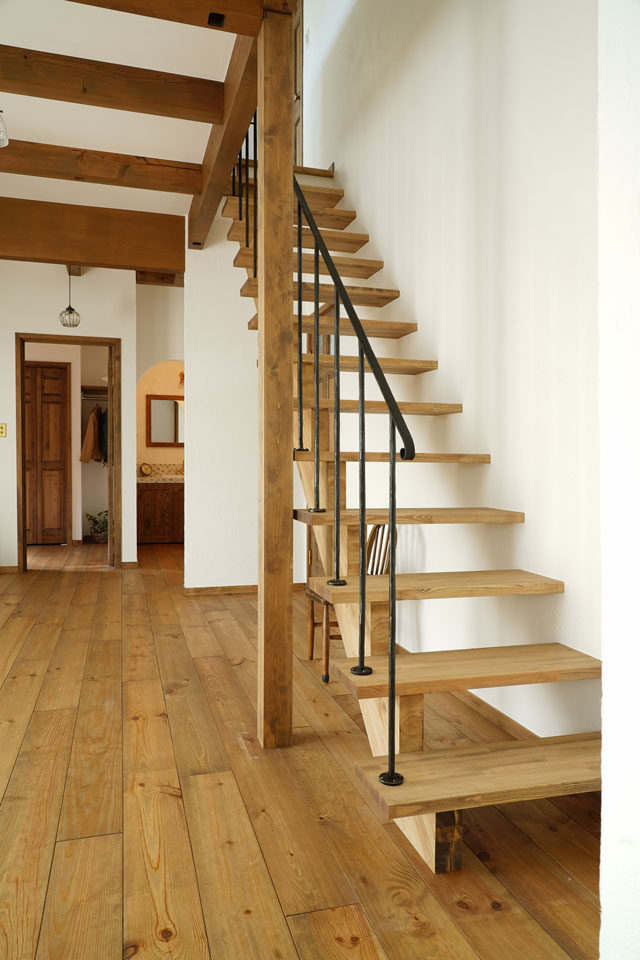 趣味を愉しむ、南欧スタイルの家