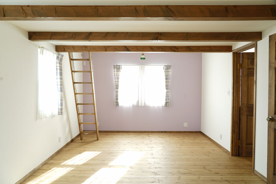 趣味を愉しむ、南欧スタイルの家