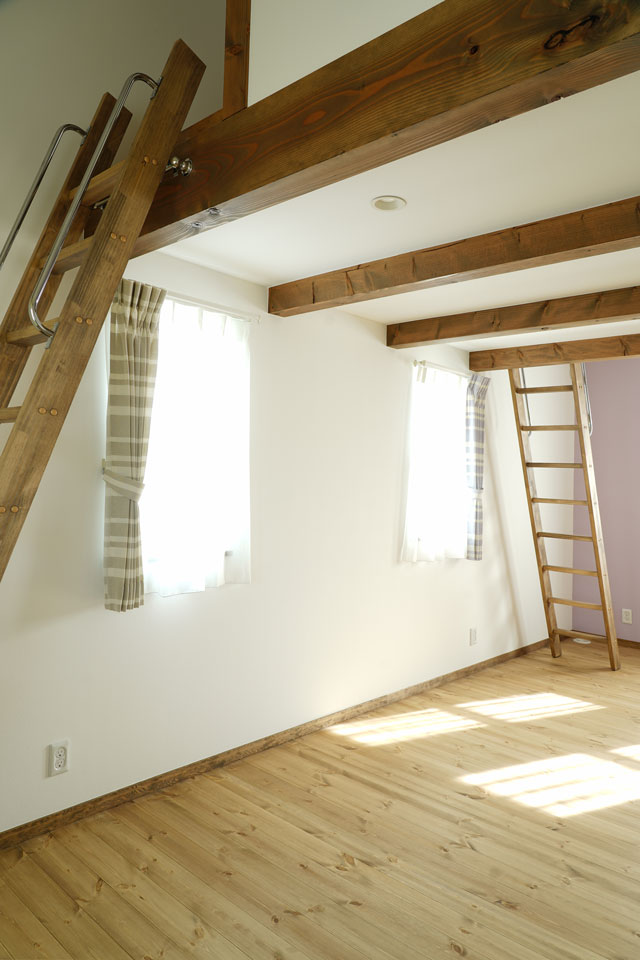 趣味を愉しむ、南欧スタイルの家