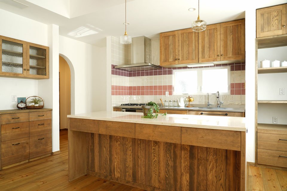 趣味を愉しむ、南欧スタイルの家