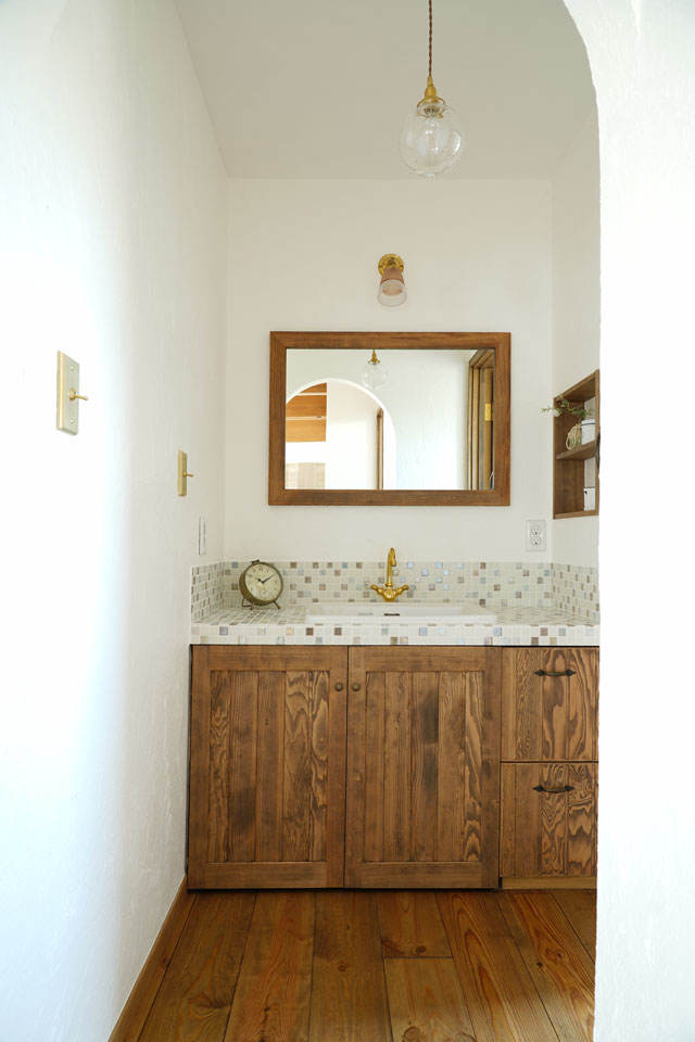 趣味を愉しむ、南欧スタイルの家