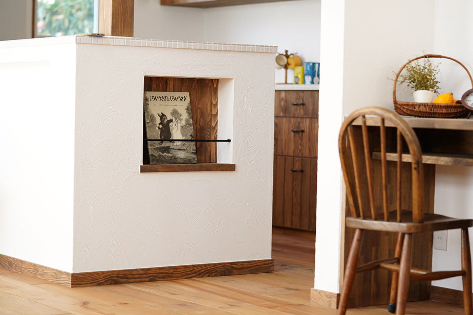 手作り雑貨の似合う家