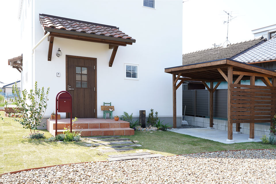 手作り雑貨の似合う家