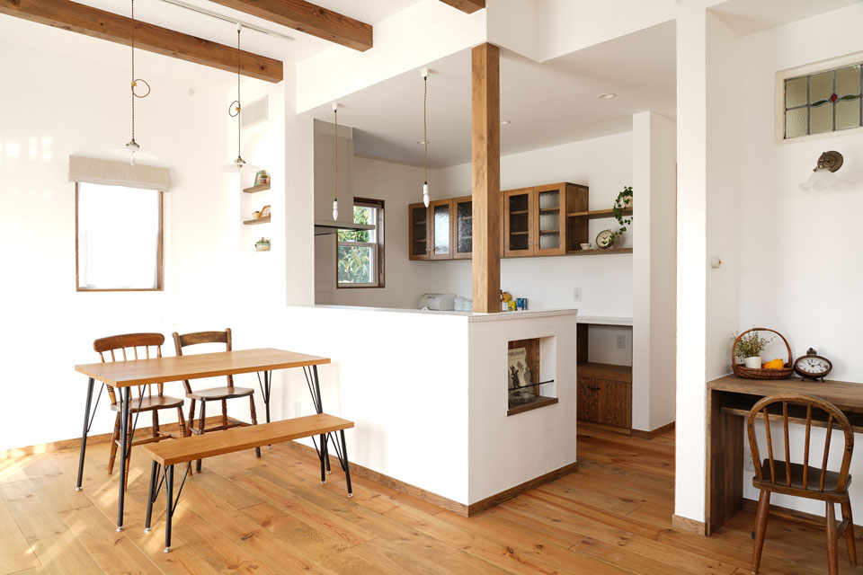 手作り雑貨の似合う家