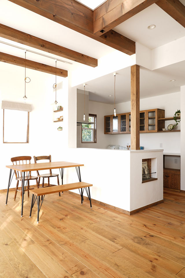 手作り雑貨の似合う家