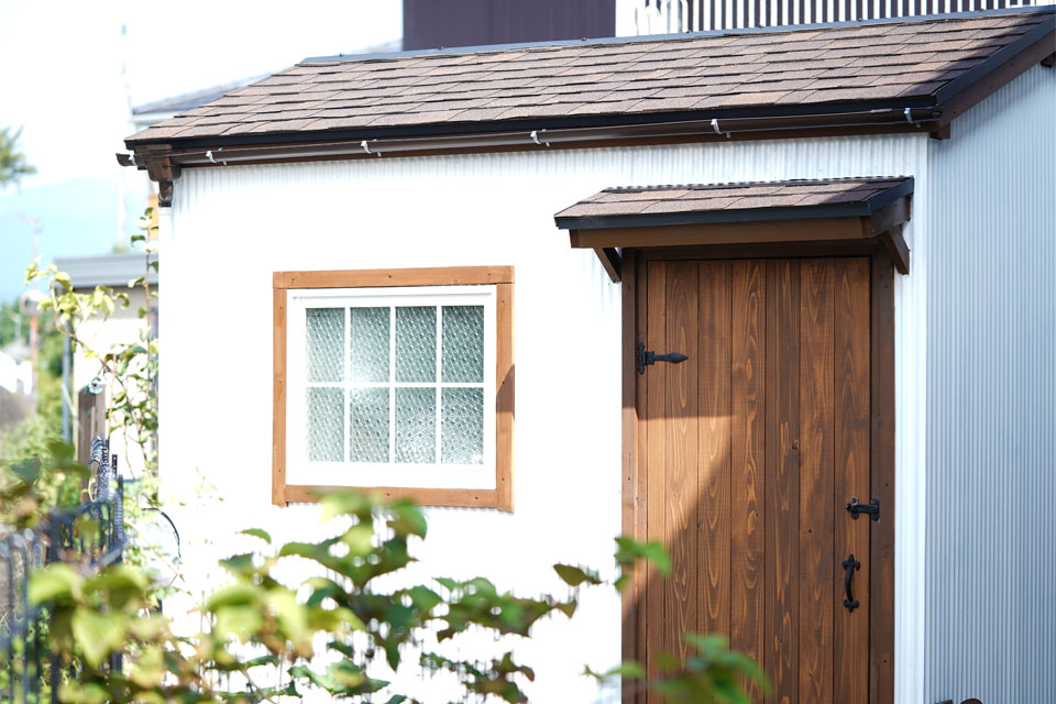 DIYとアンティークを愉しむ家